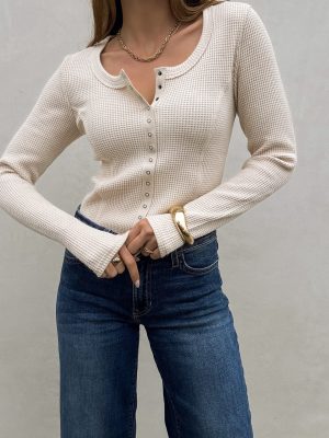 Cozy Thermal Long Sleeve Oatmeal